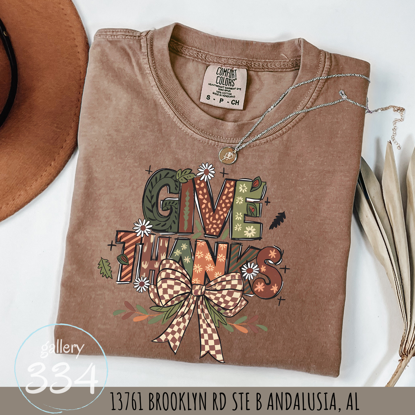 Give Thanks - Comfort Color 1717 Short Sleeve T-Shirt