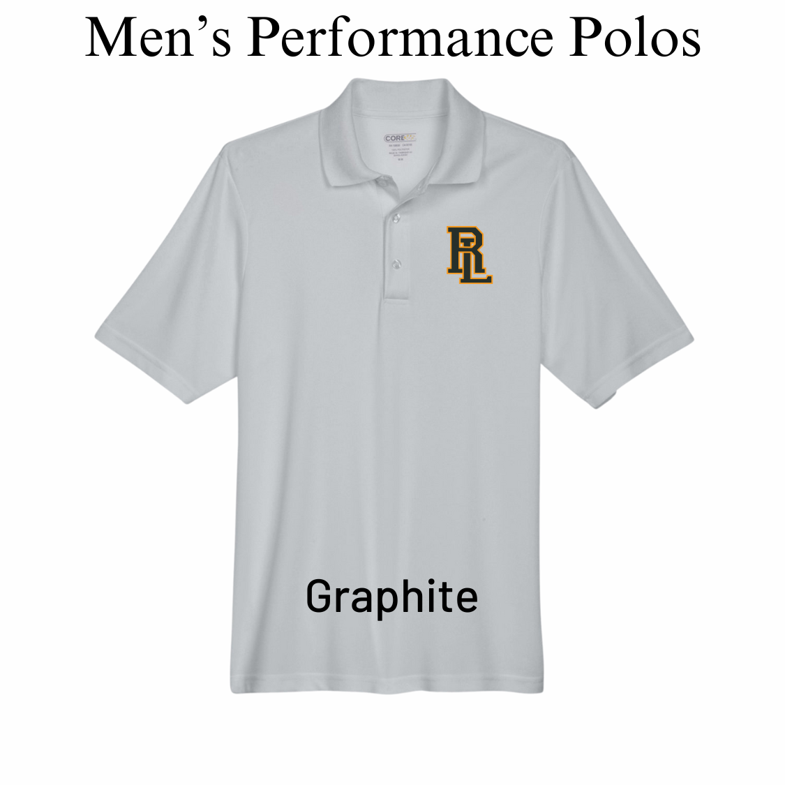 Men's Performance Polo- Red Level Tigers