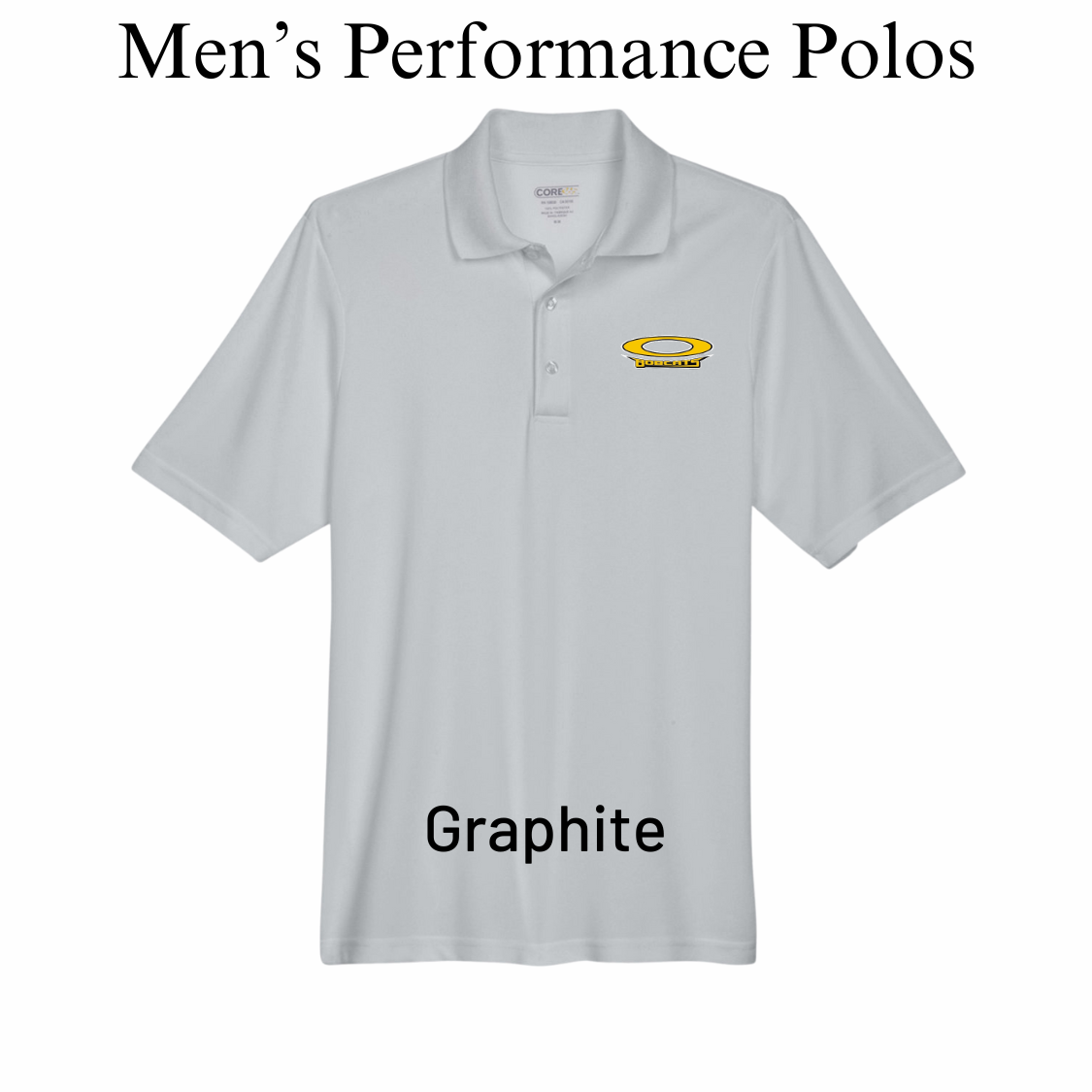 Men's Performance Polo- Opp Bobcats