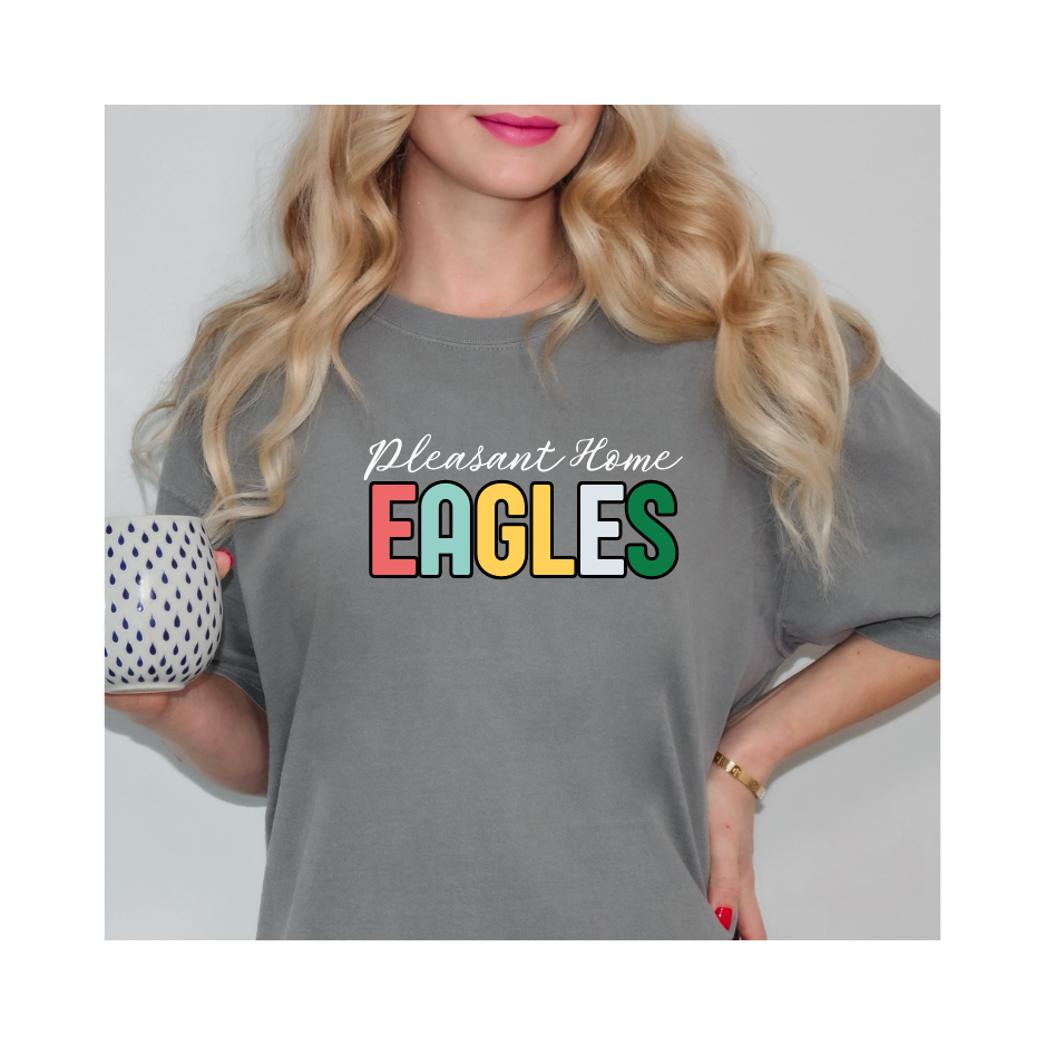 Eagles Comfort Colors S/S PHS Eagles Colorblock
