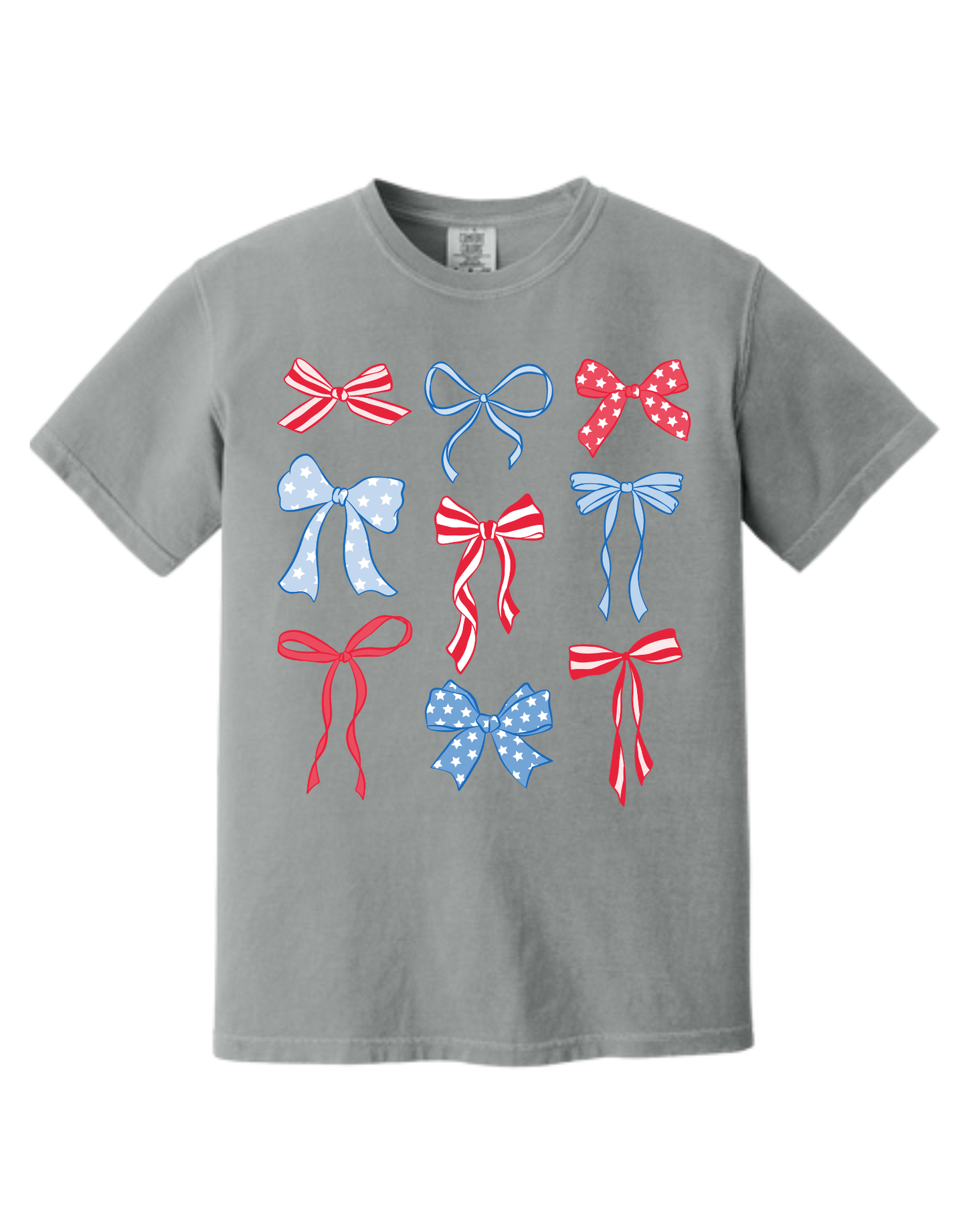 USA Bow Collage T-Shirt Gallery 334