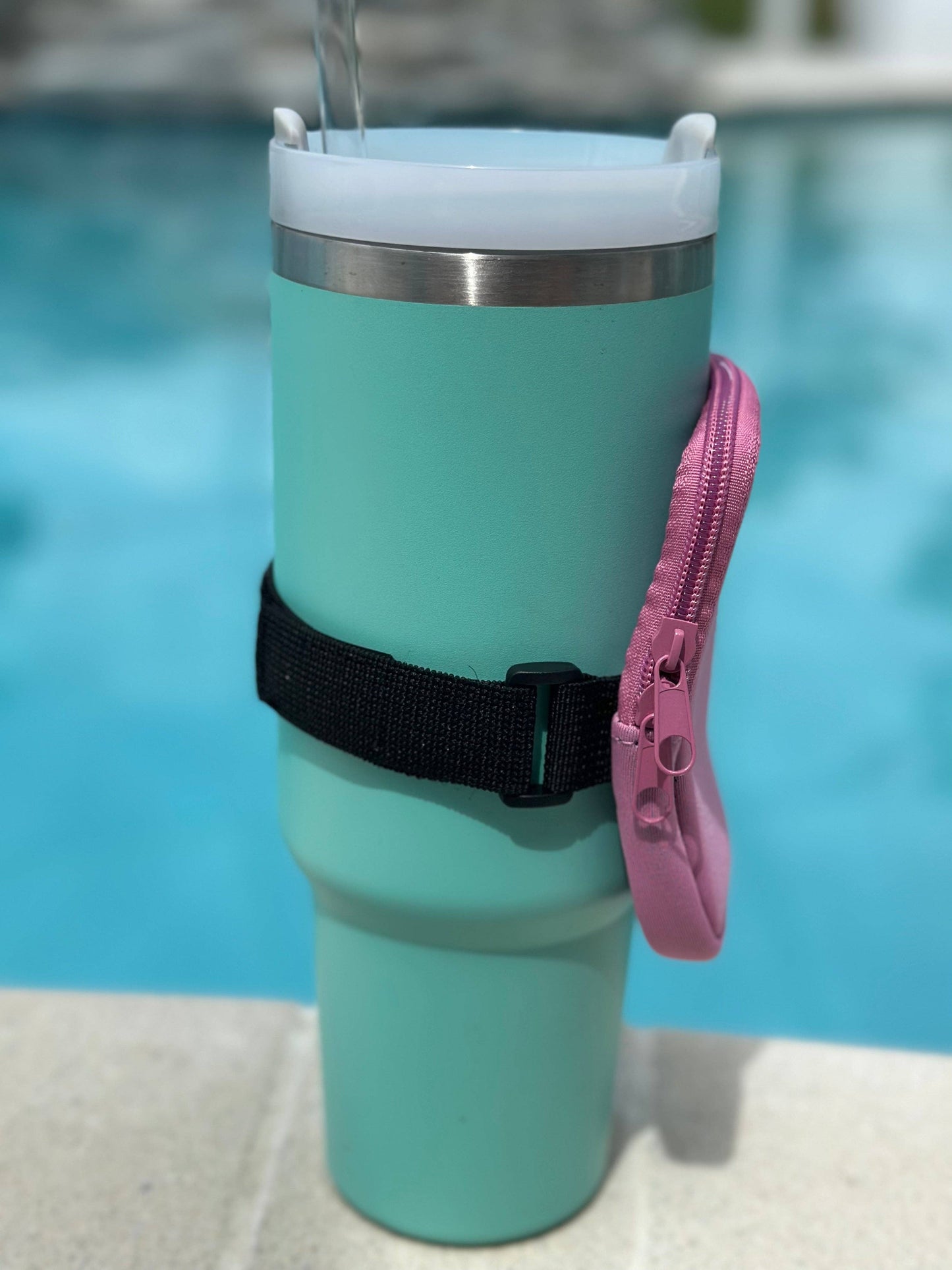 Customizable Tumbler Bag -Rose