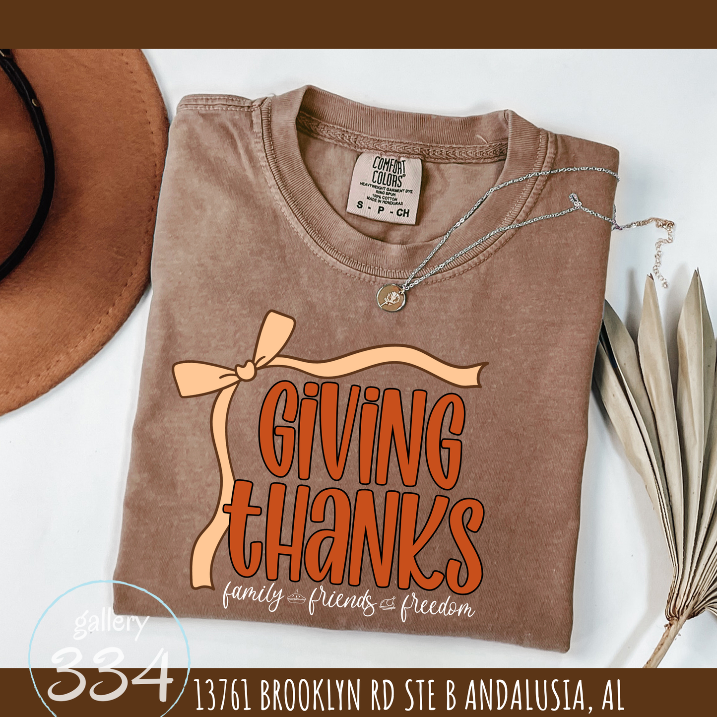 Giving Thanks - Comfort Color 1717 Short Sleeve T-Shirt