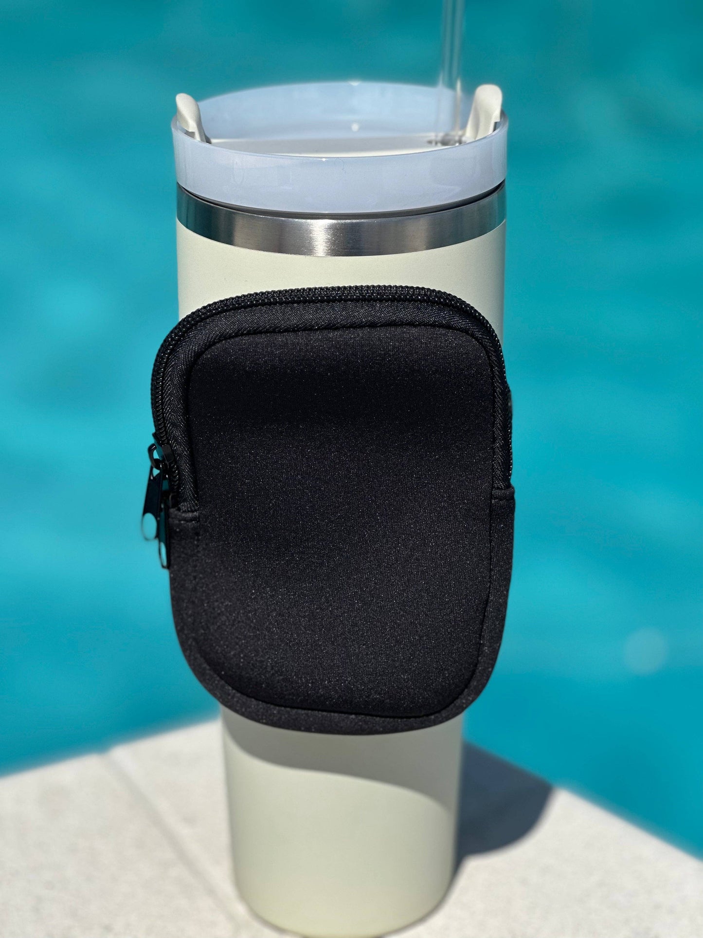 Customizable Tumbler Bag- Black