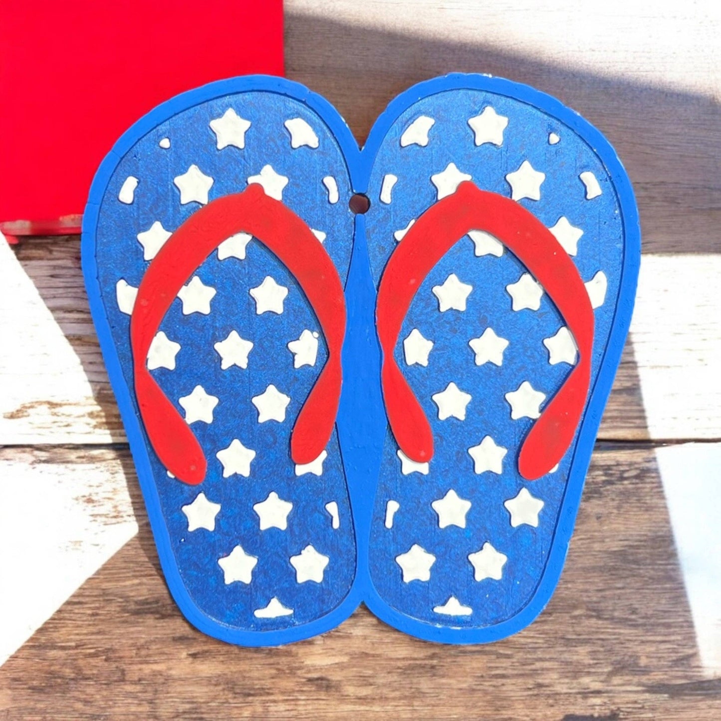 Star Spangled Flip Flop Freshie