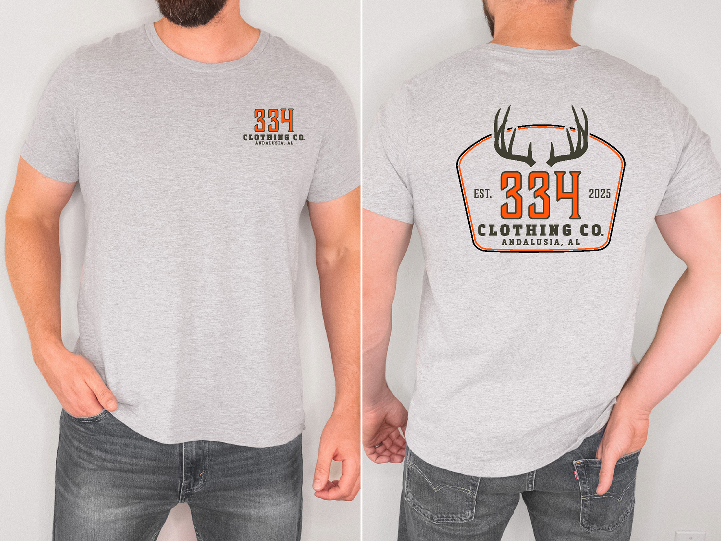 334 Antlers T-Shirt Gallery 334