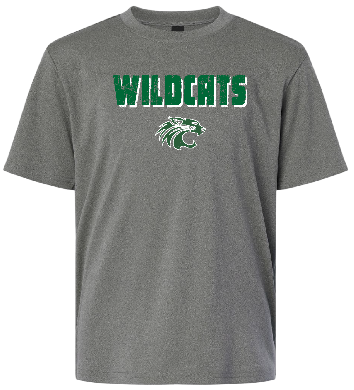 Wildcats Distressed Performance Tee Gallery 334