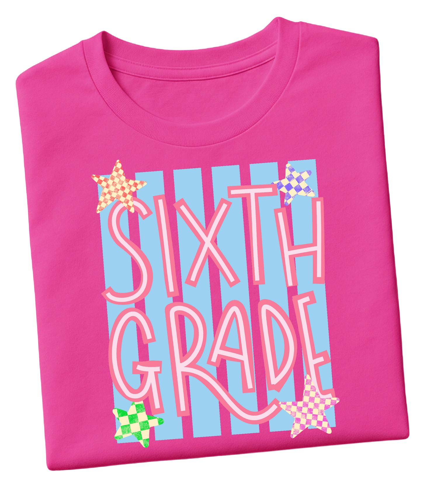 Striped Star Grade Shirt – Back to School (Pre-K through 6th Grade) Gallery 334