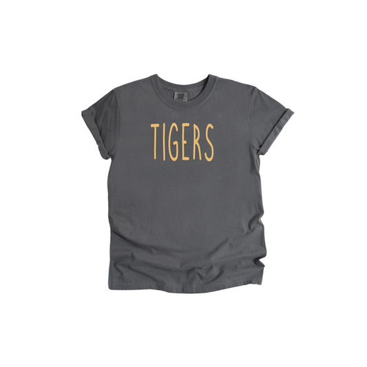 Tigers Comfort Colors Tee (Adult and Youth Size)