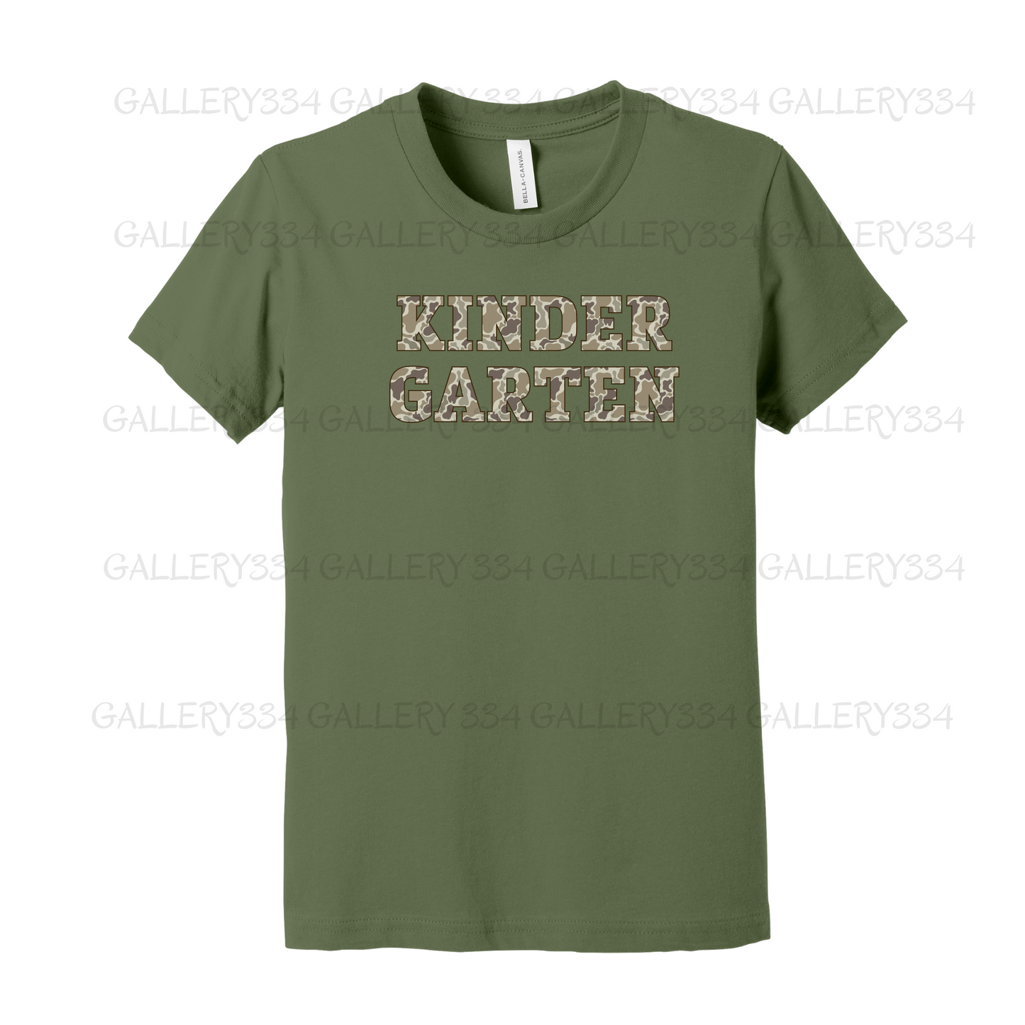 Old School Camo Grade T-Shirts (Pre-K through 6th)