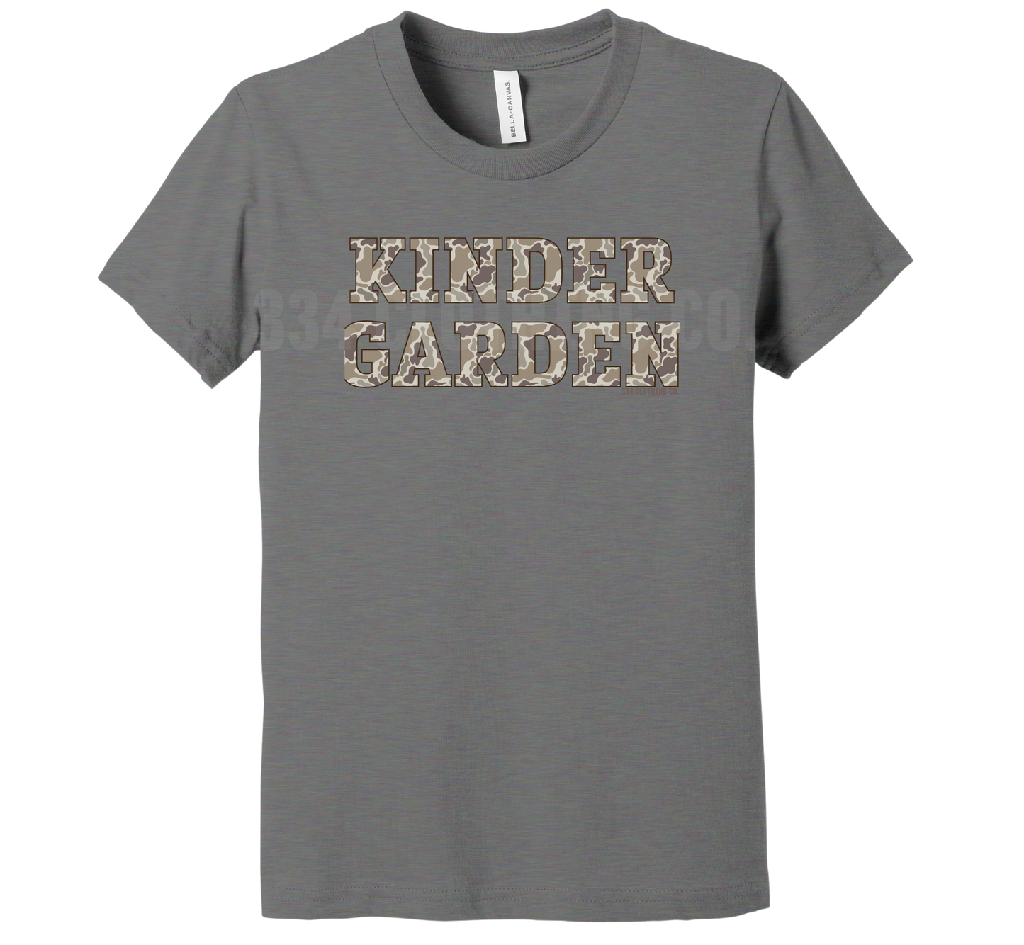 Old School Camo Grade T-Shirts (Pre-K through 6th)