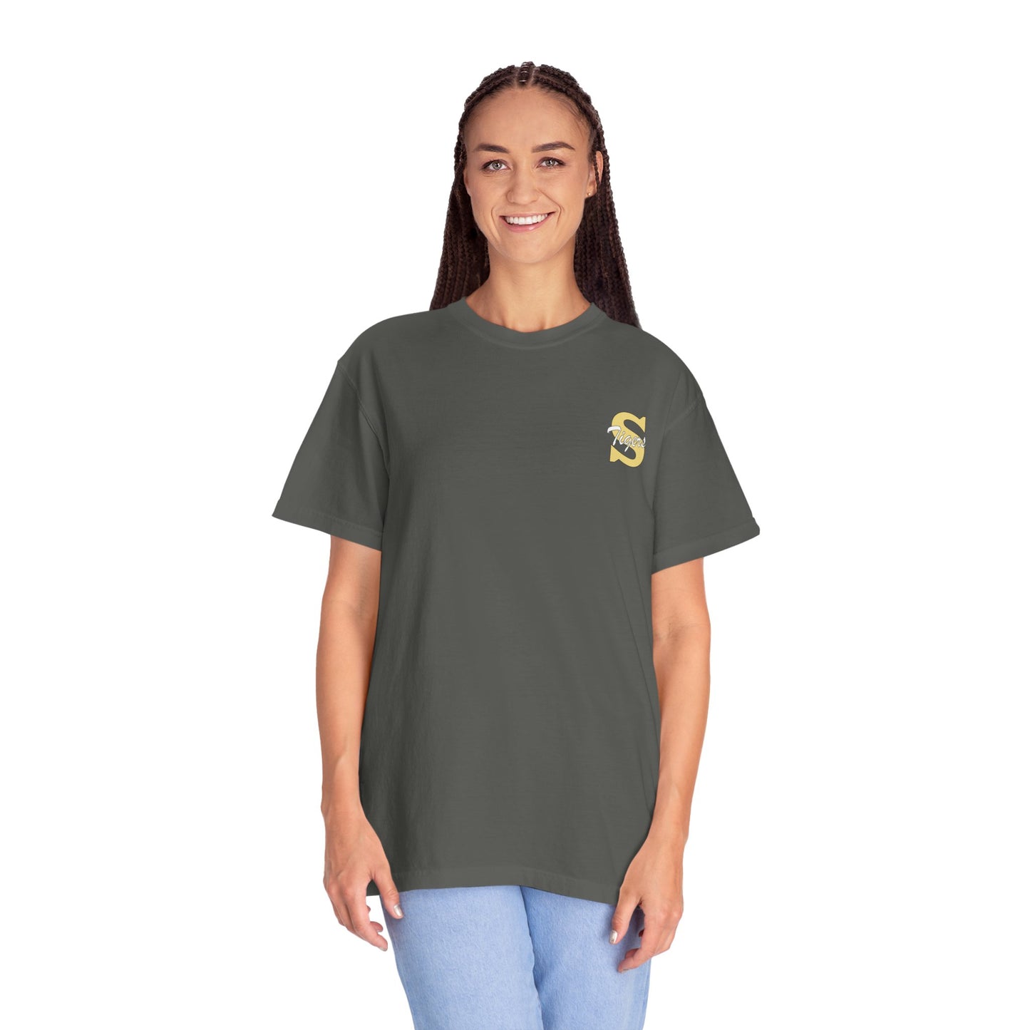 Comfort Colors - Straughn Tigers Chest Logo