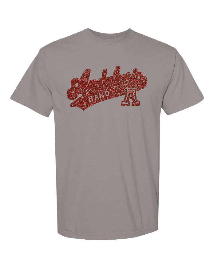 Andalusia Bulldogs Band Tee - Grey