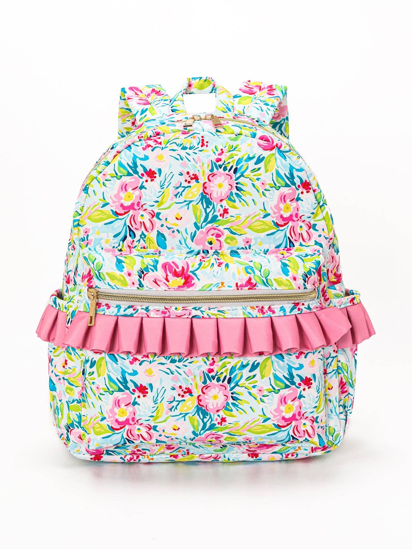 Flower Kids Pink Ruffle Backpack