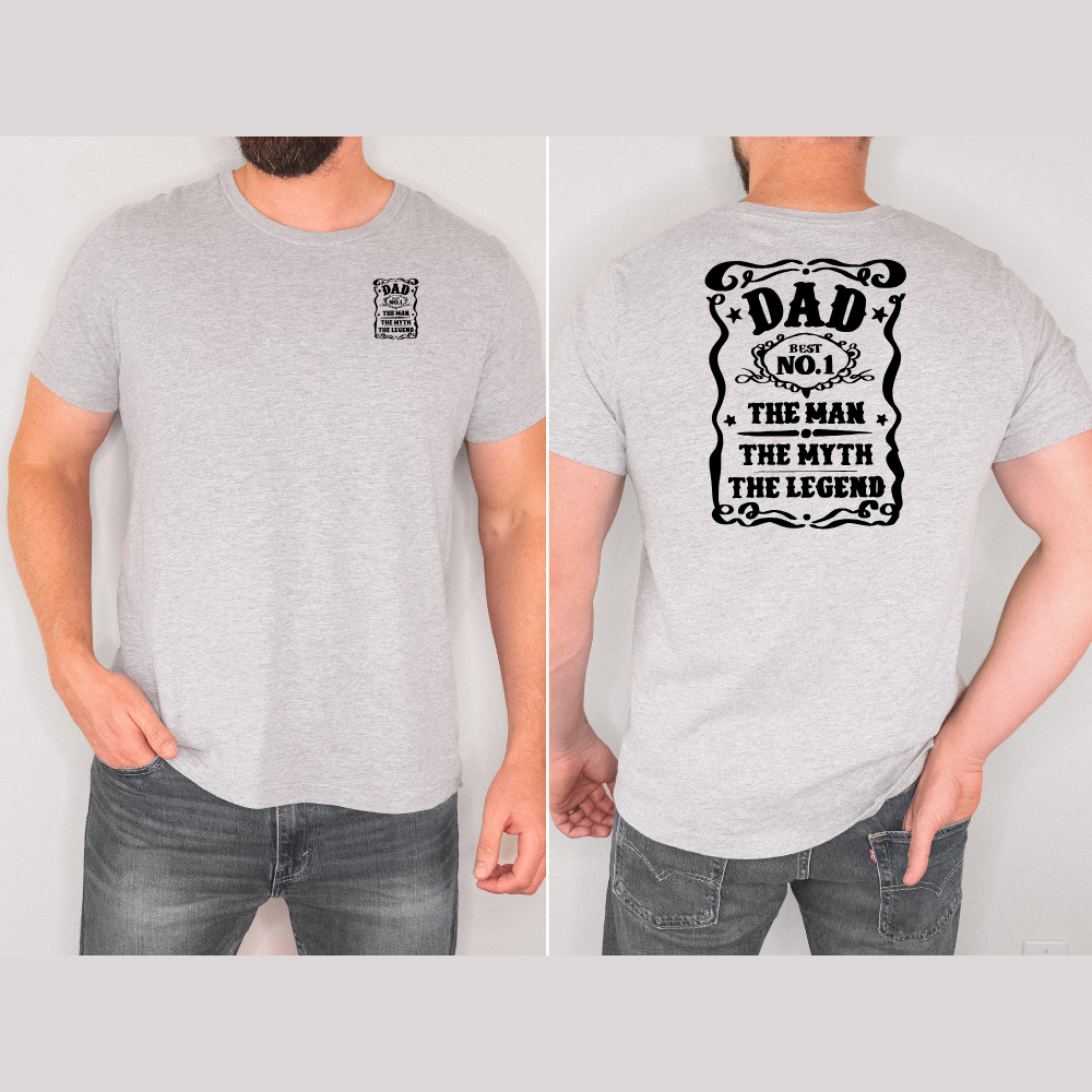 Men's Dad Legend Badge T-Shirt