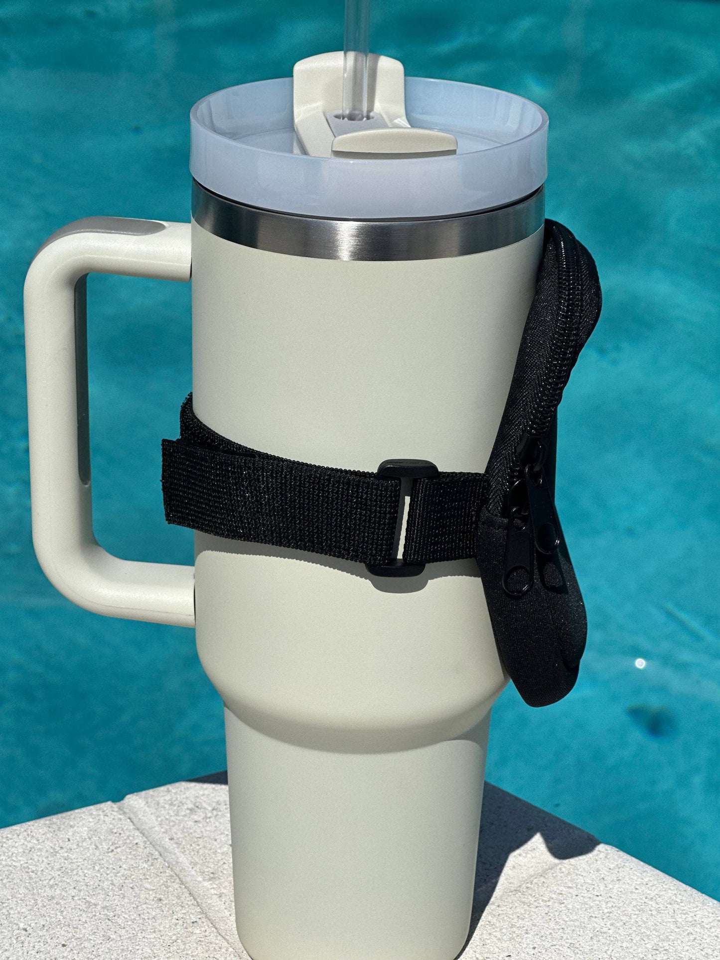 Customizable Tumbler Bag- Black