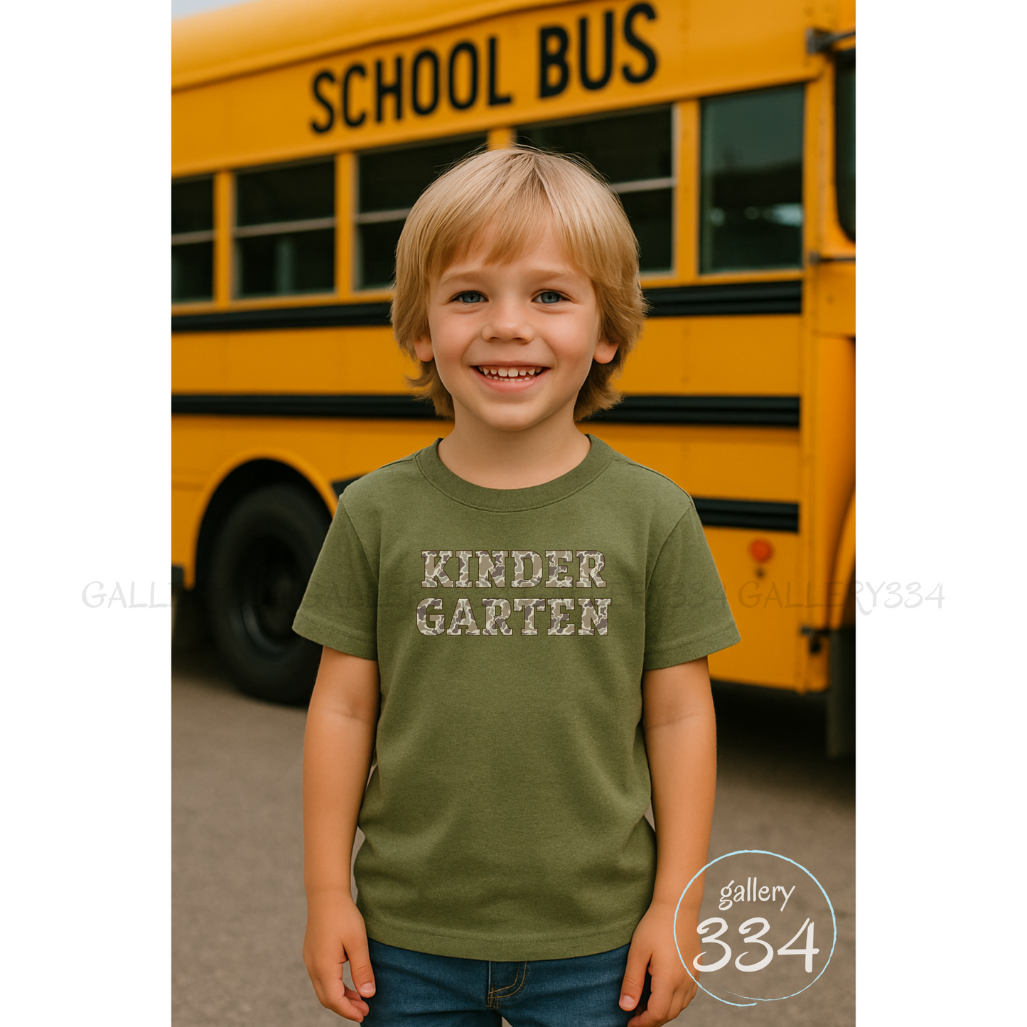 Old School Camo Grade T-Shirts (Pre-K through 6th)