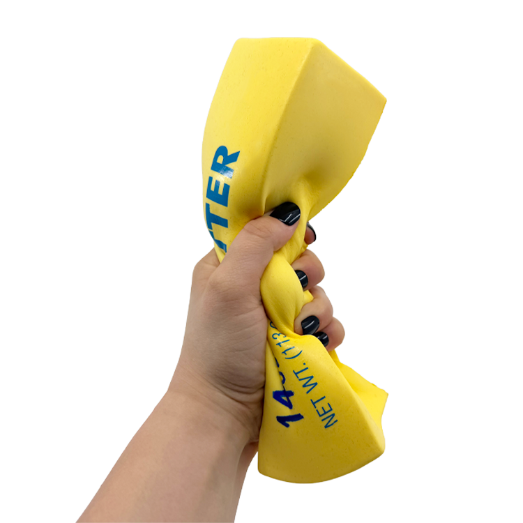 Fun Doh 10" JUMBO Butter Squish Slow Rise Toy- 9/Display Novelty Brands