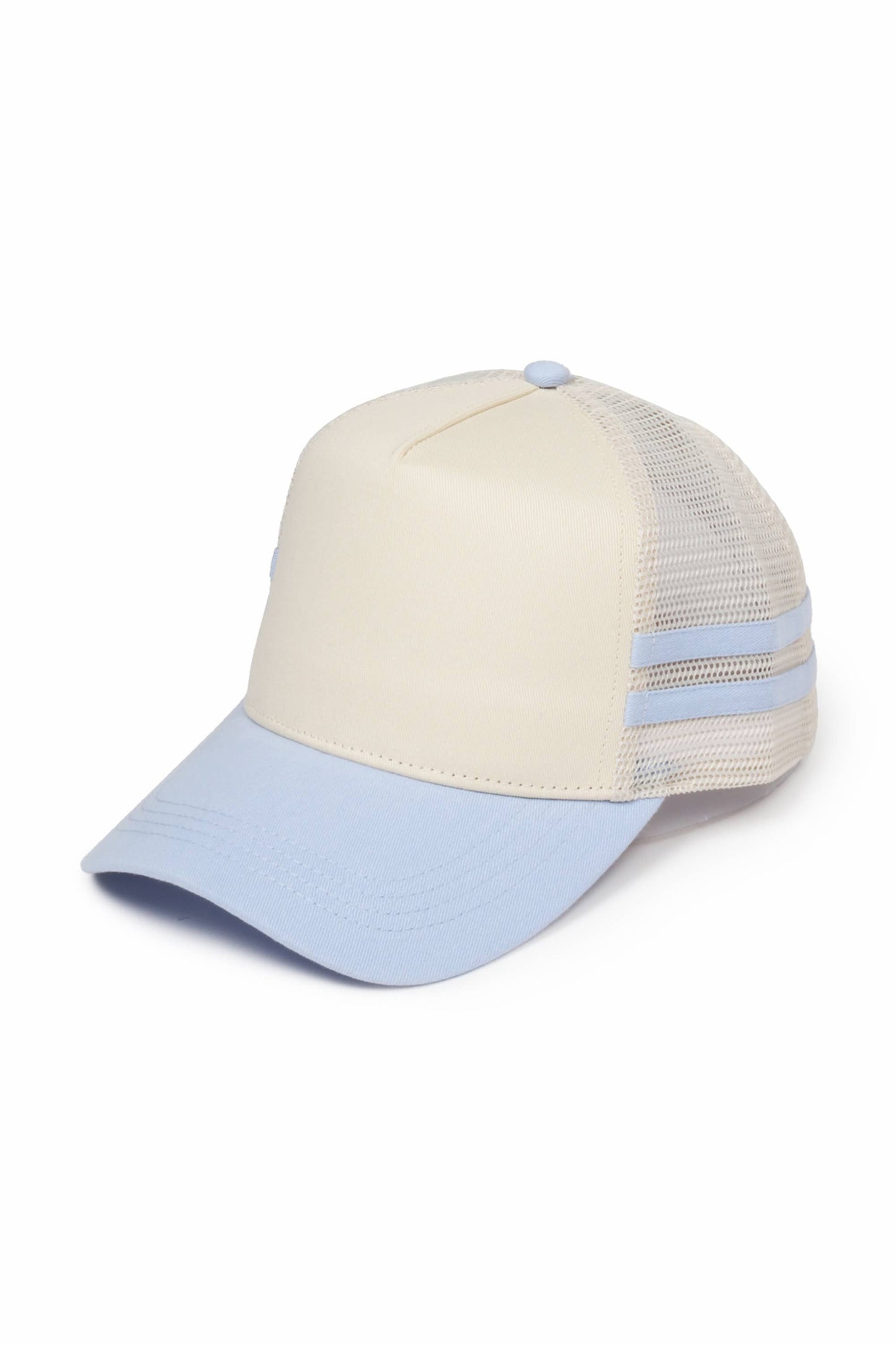 Retro Stripe Mesh Trucker Cap David And Young