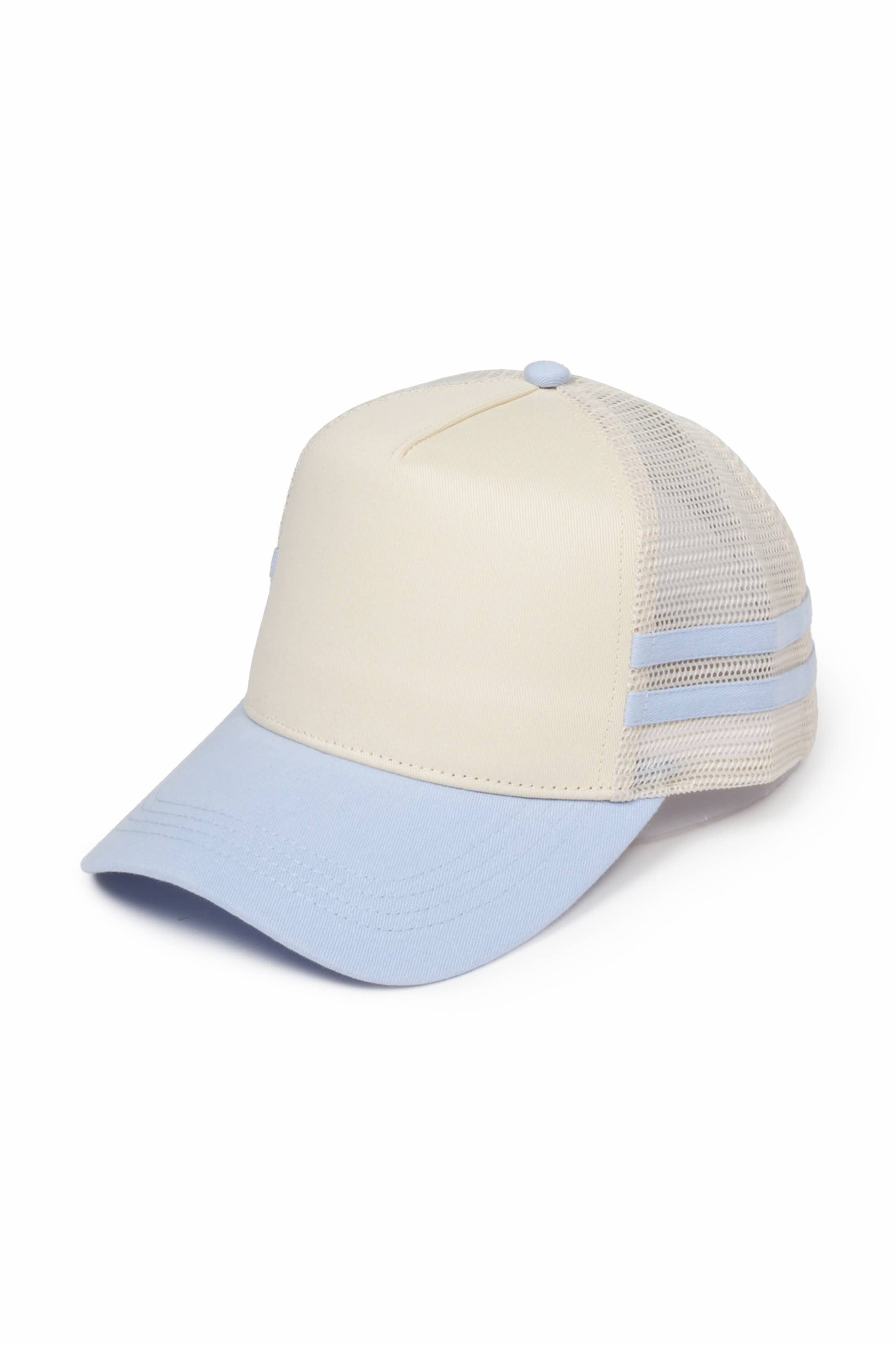 Retro Stripe Mesh Trucker Cap David And Young