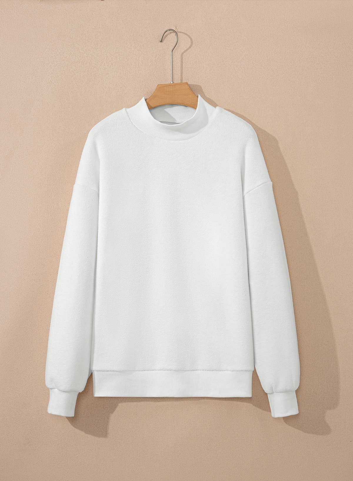 HOT Oversize Reversible Mock Neck Sweatshirt| S-4X Little Daisy Closet