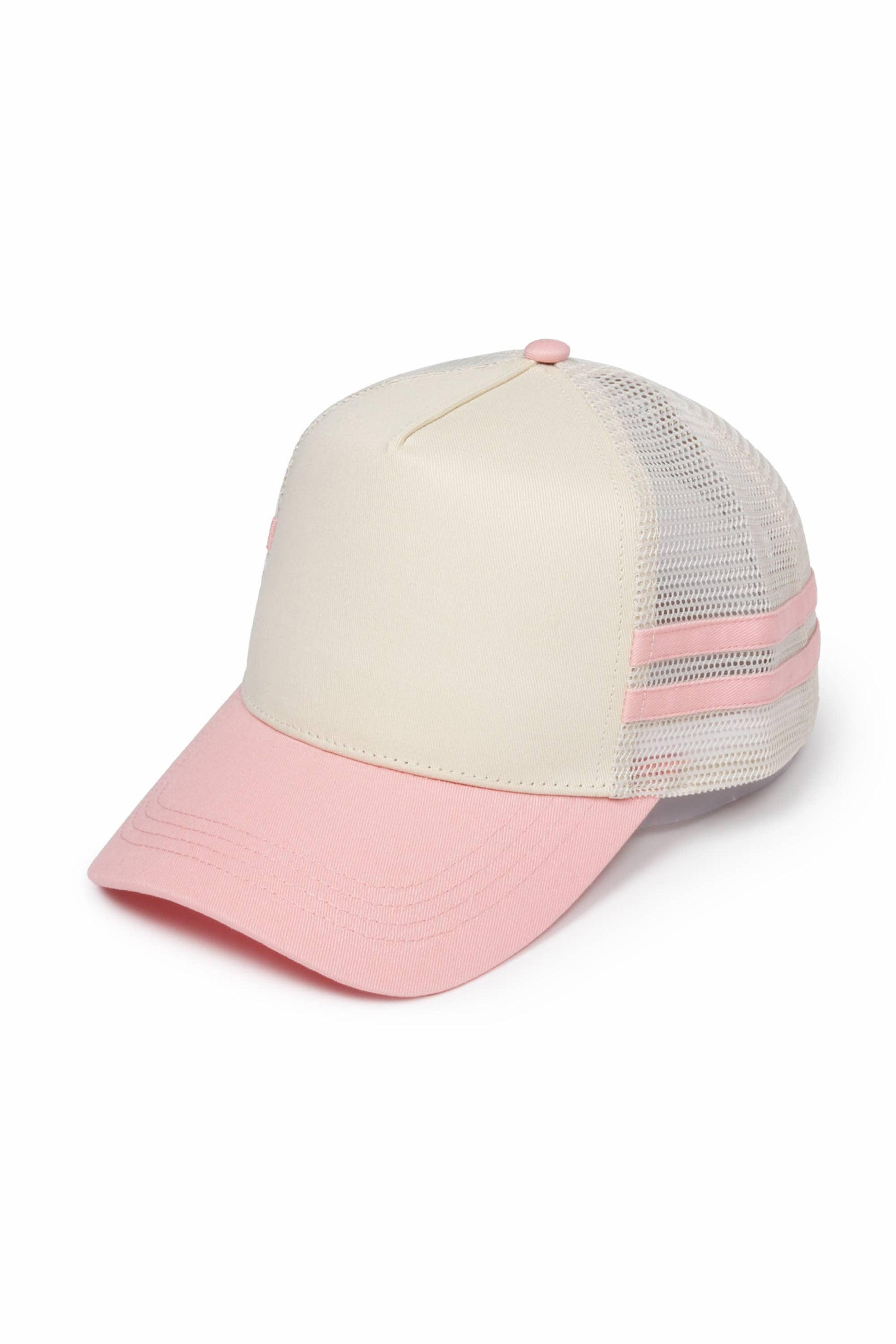 Retro Stripe Mesh Trucker Cap David And Young