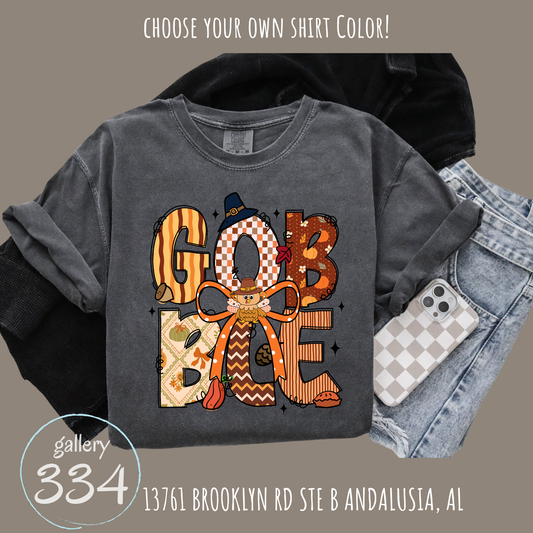"Gobble" - Comfort Color 1717 Short Sleeve T-Shirt