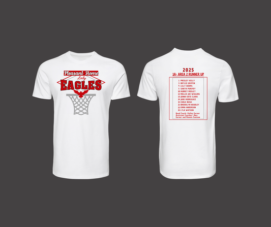 Eagles 2025 Basketballl Playoff Shirts GIRLS