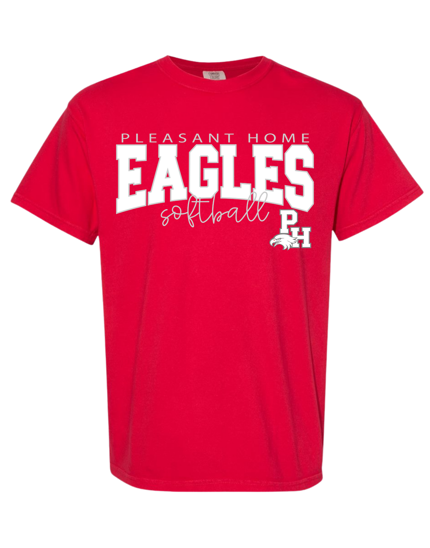Pleasant Home Eagles Softball T-Shirt Gallery 334