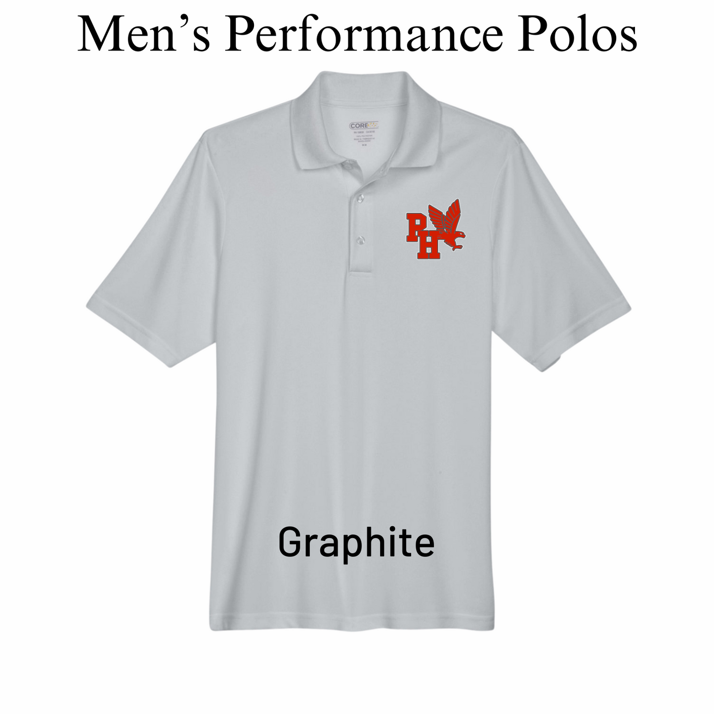 Men's Performance Polo- PH Eagle Logo