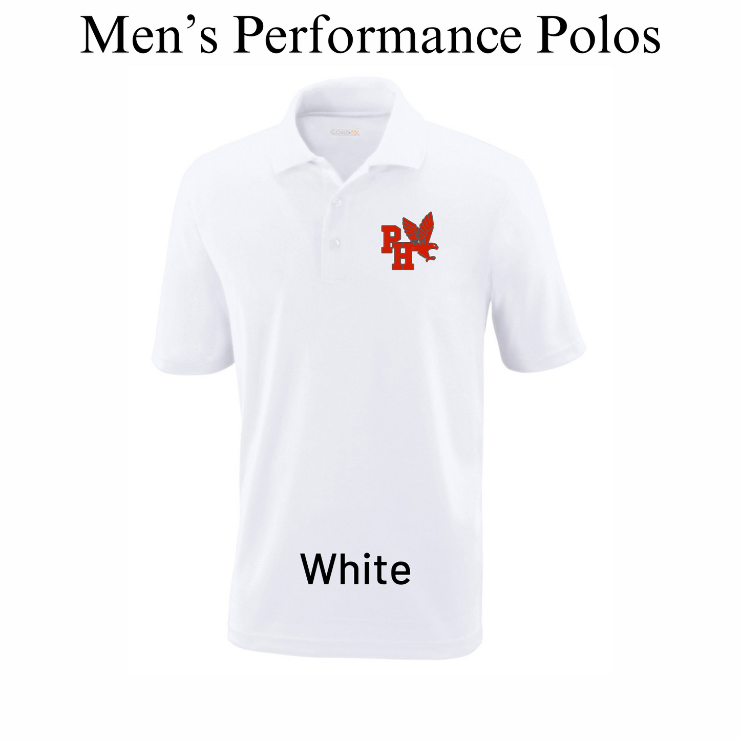 Men's Performance Polo- PH Eagle Logo