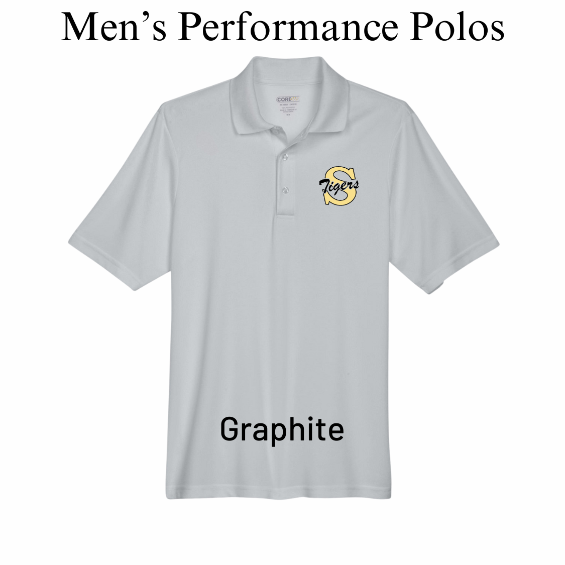 Men's Performance Polo- Straughn Tigers