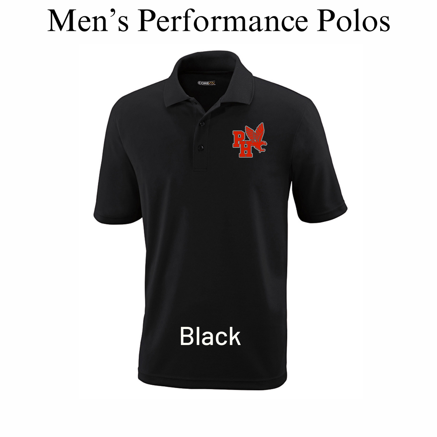 Men's Performance Polo- PH Eagle Logo