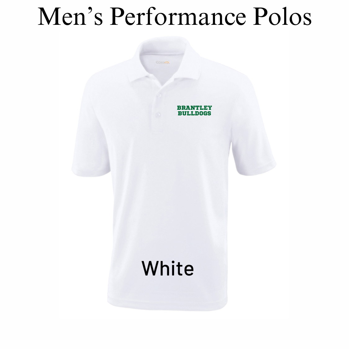 Men's Performance Polo-Brantley Bulldogs