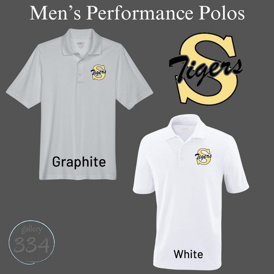 Men's Performance Polo- Straughn Tigers