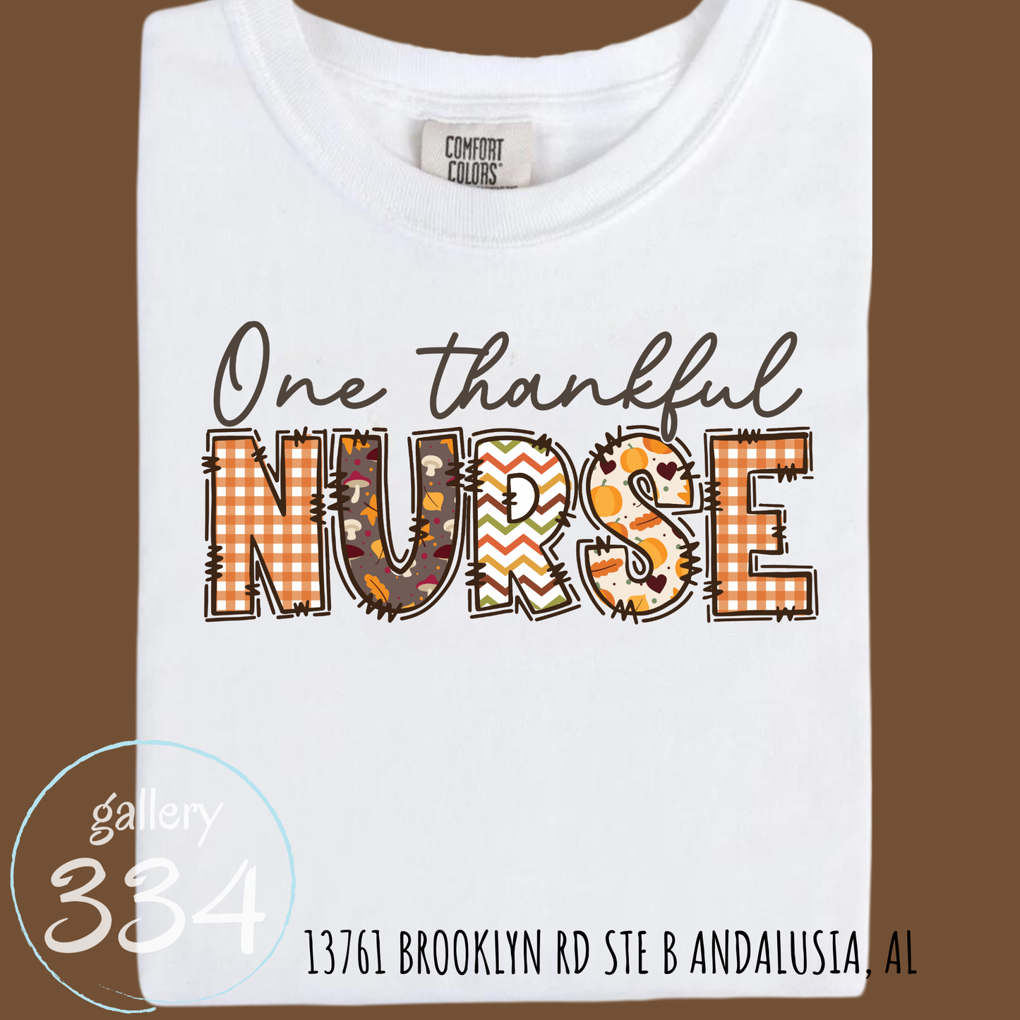One Thankful Nurse - Comfort Color 1717 Short Sleeve T-Shirt