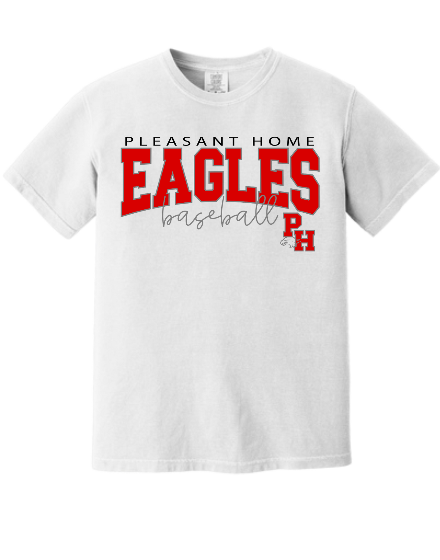 Pleasant Home Eagles Baseball T-Shirt Gallery 334