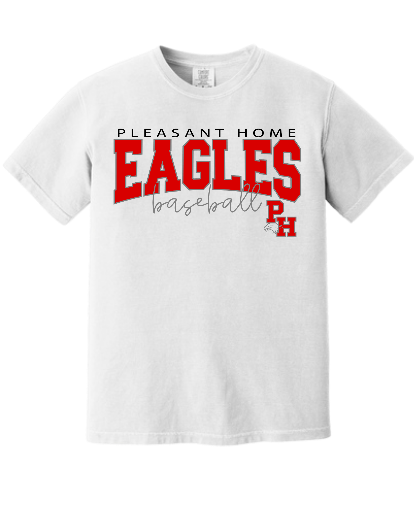 Pleasant Home Eagles Baseball T-Shirt Gallery 334