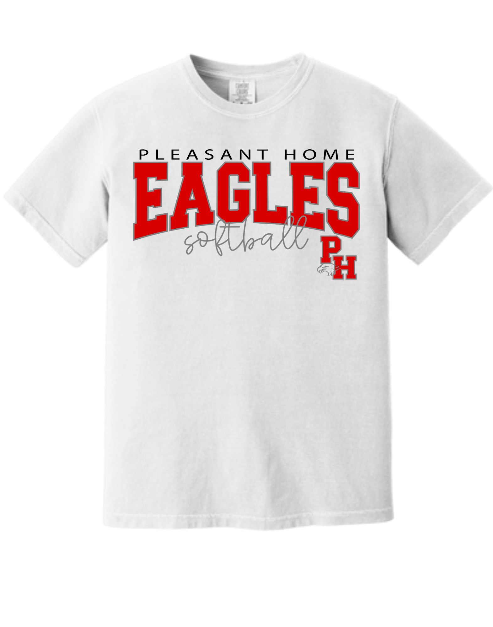 Pleasant Home Eagles Softball T-Shirt Gallery 334