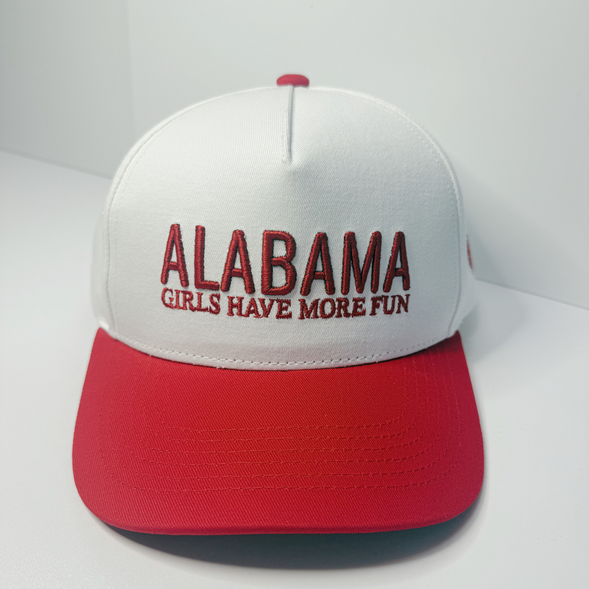 TRR - Cotton Structured Hat - ALABAMA Girls Have More fun TEELUX