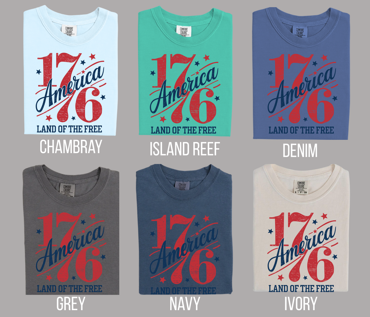 Unisex 1776 Comfort Colors T-Shirt