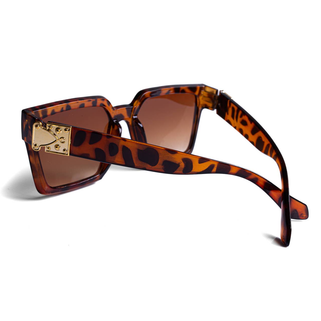 Oversized Square Tortoise Sunglasses Selini New York