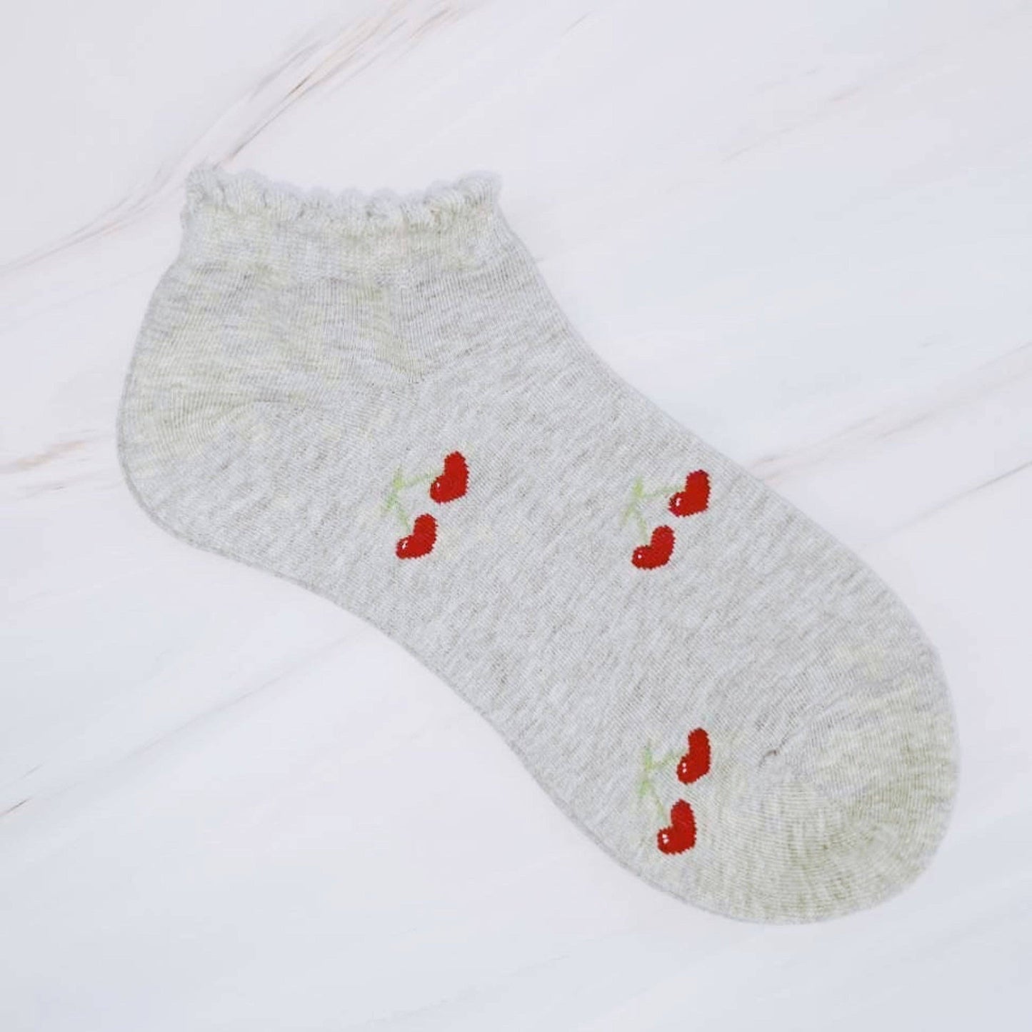Heart My Cherries Socks Set Of 3