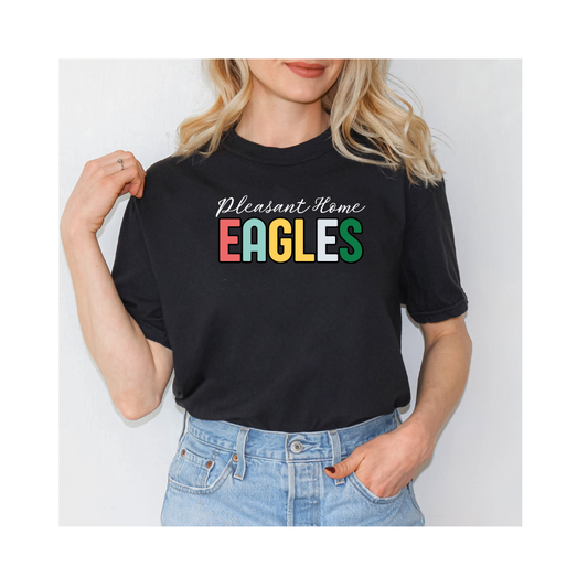 Eagles Comfort Colors S/S PHS Eagles Colorblock