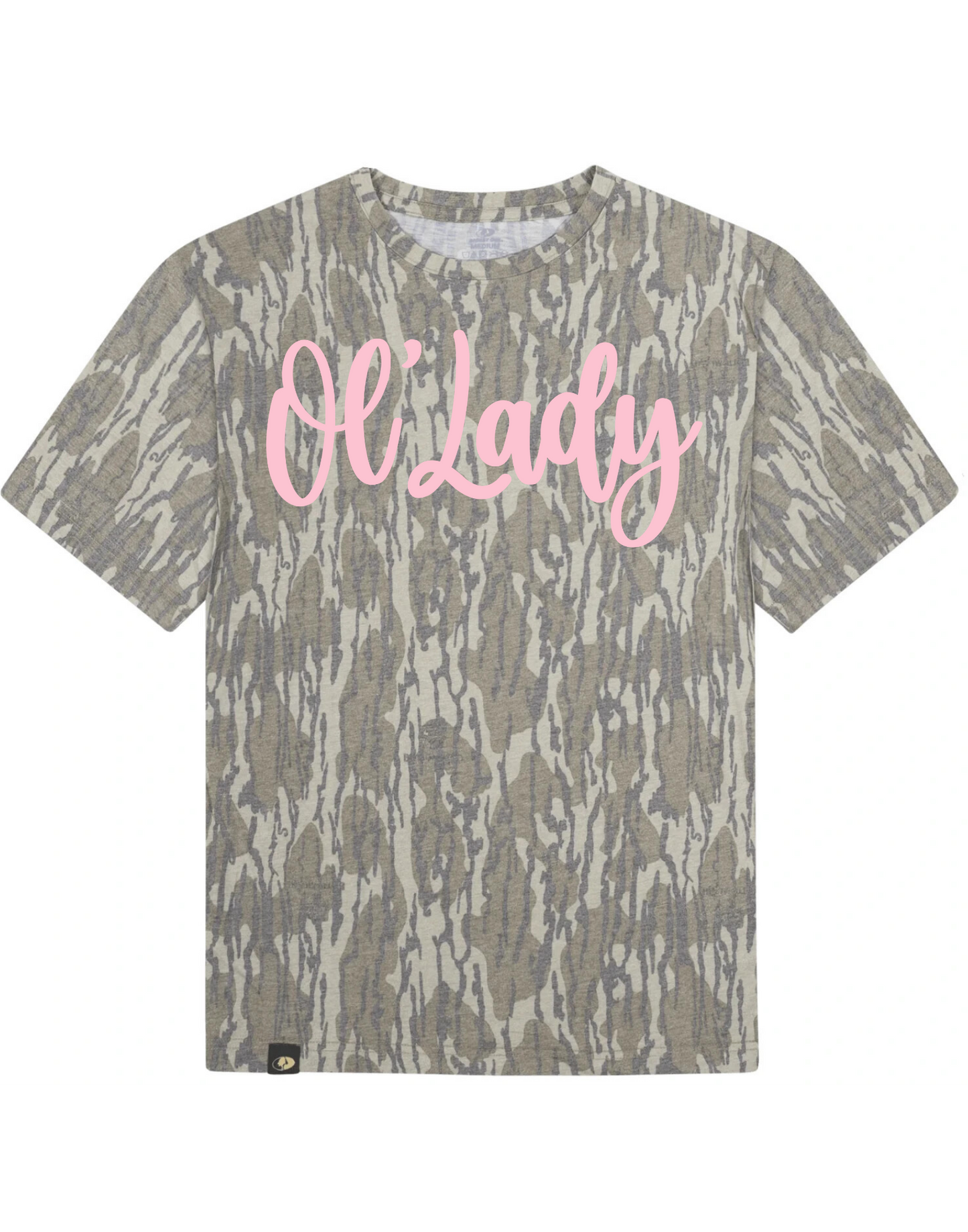 Ol' Lady - Washed Out Bottomland Camo Tshirt Gallery 334