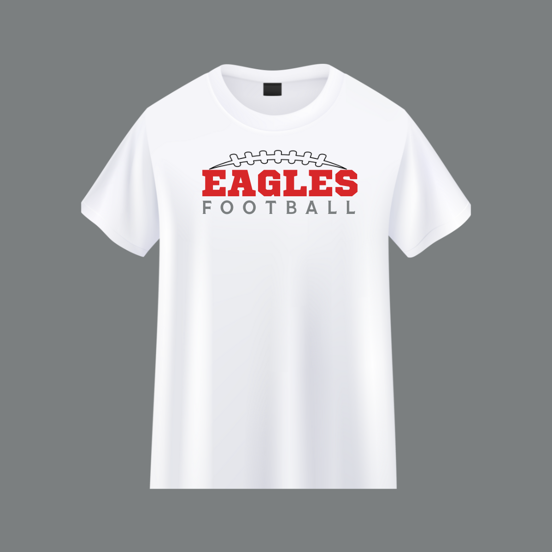 Eagles PHS Eagles Football Outline S/S Gilden 500