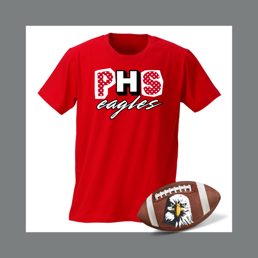 Eagles Comfort Colors Polka Dot PHS