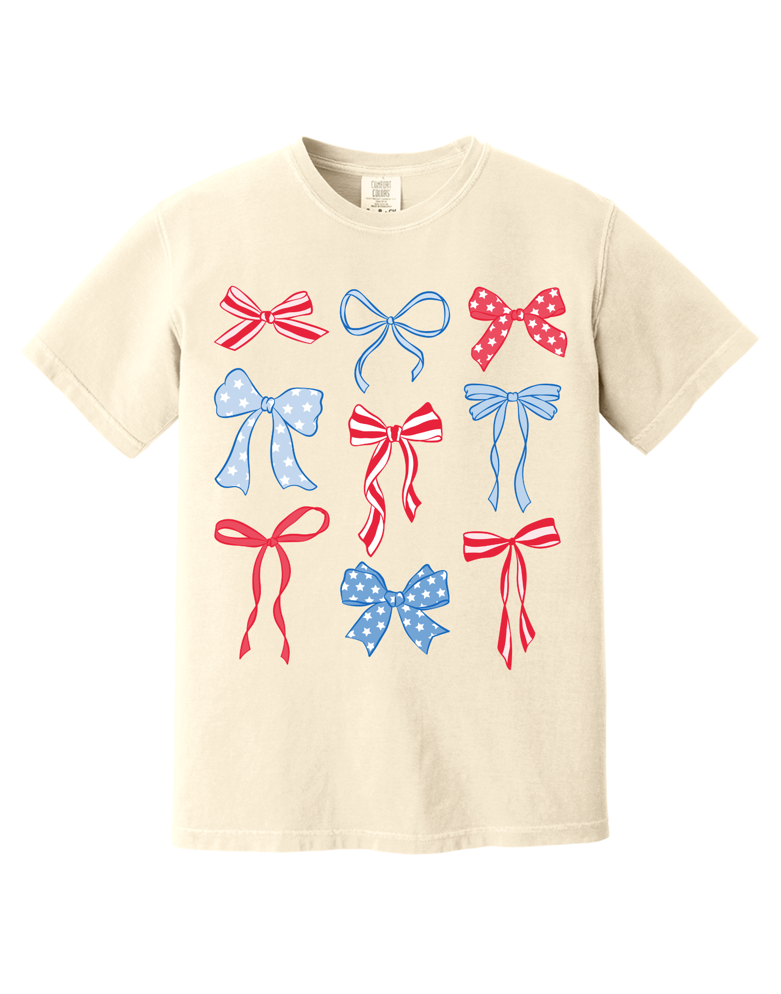 USA Bow Collage T-Shirt Gallery 334