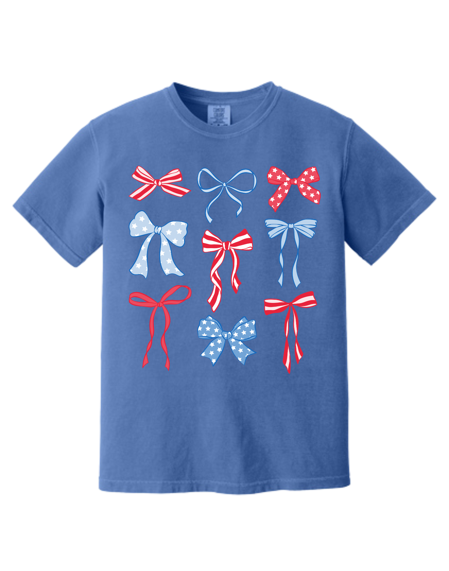 USA Bow Collage T-Shirt Gallery 334