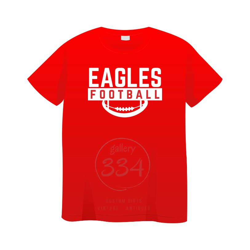 Eagles PHS Eagles Football S/S Gilden 500